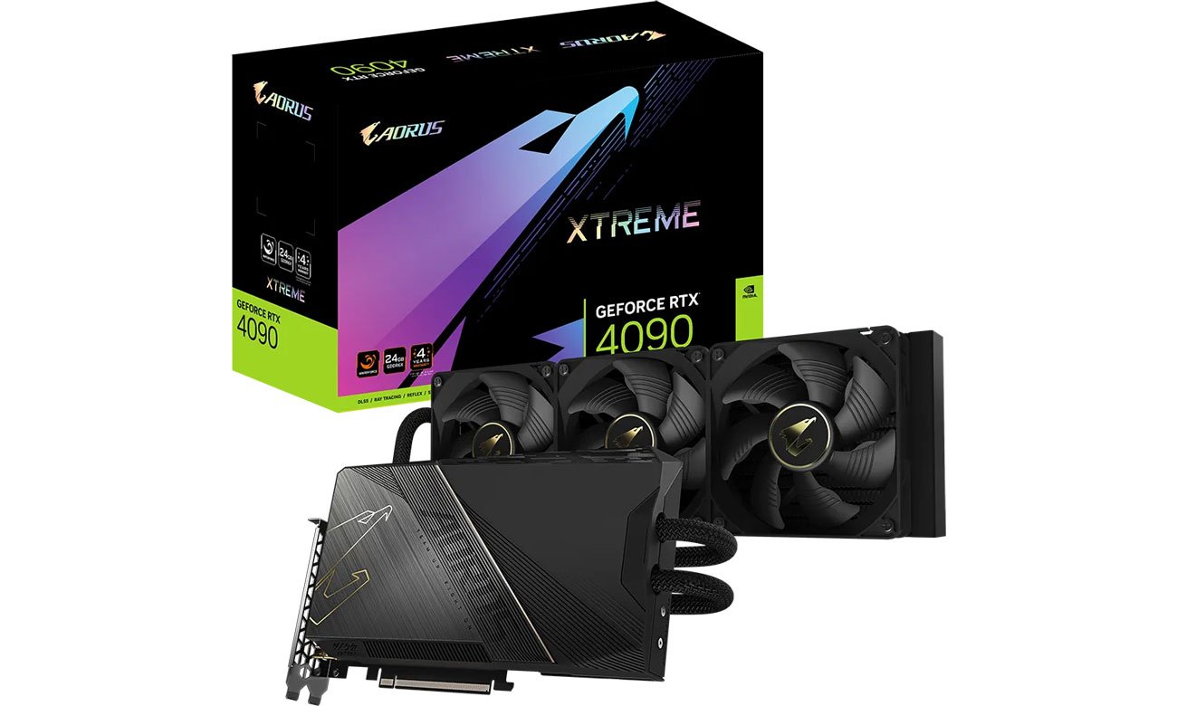 Gigabyte GeForce RTX 4090 Aorus XTREME WATERFORCE 24GB GDDR6X