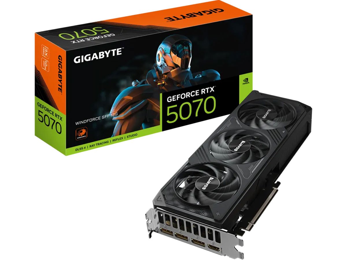 Gigabyte GeForce RTX 5070 Windforce 12 GB GDDR7 DLSS4