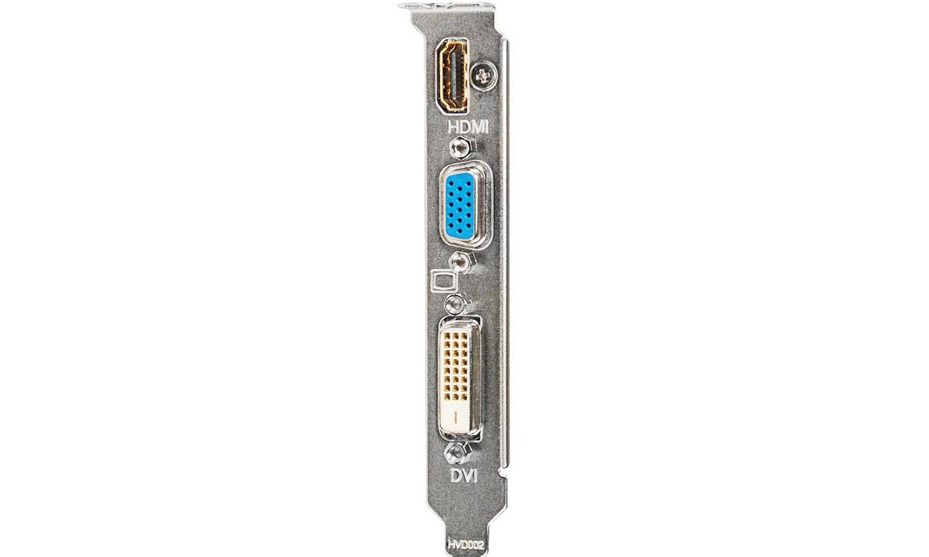 Gigabyte GeForce GT730 złącza