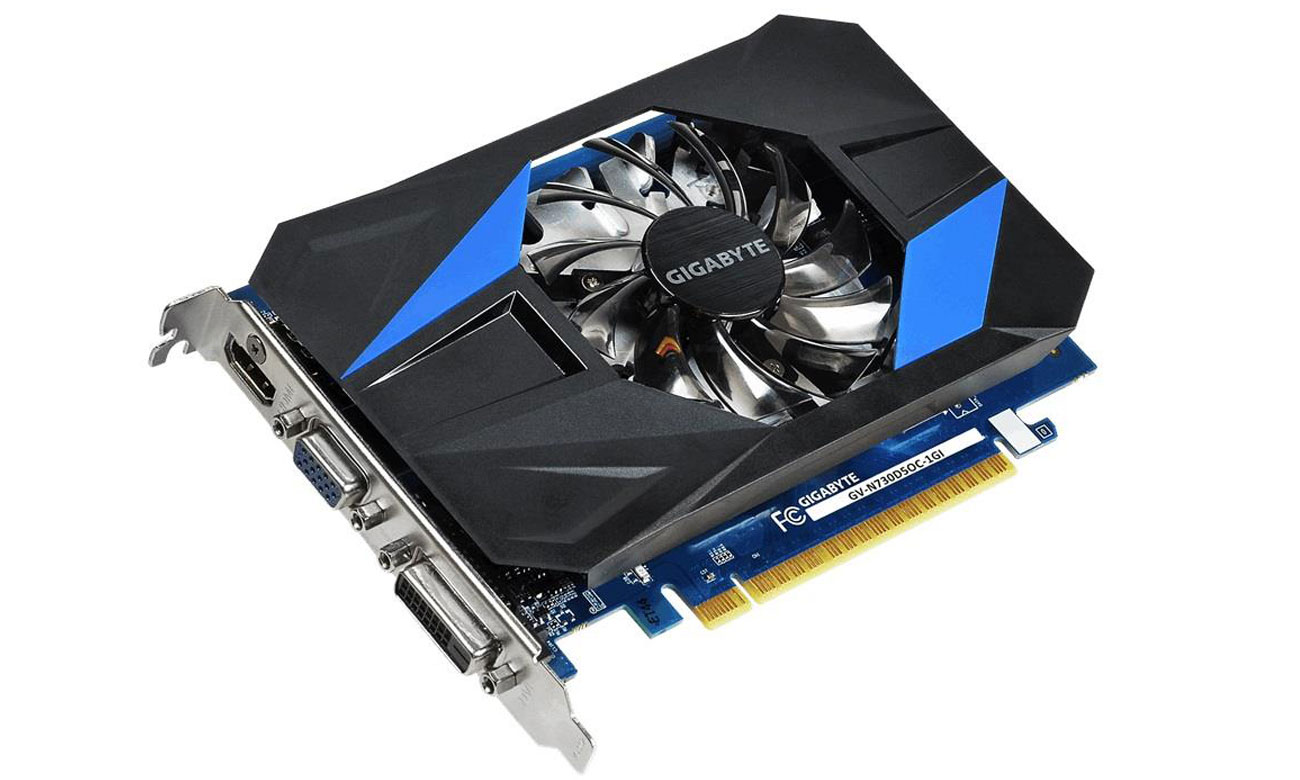 Gigabyte GeForce GT730 1024MB 64bit OC - Karty graficzne
