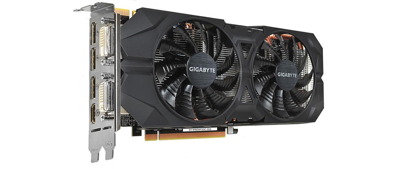 Gigabyte GeForce GTX 960 2048MB 128bit WindForce 2X OC