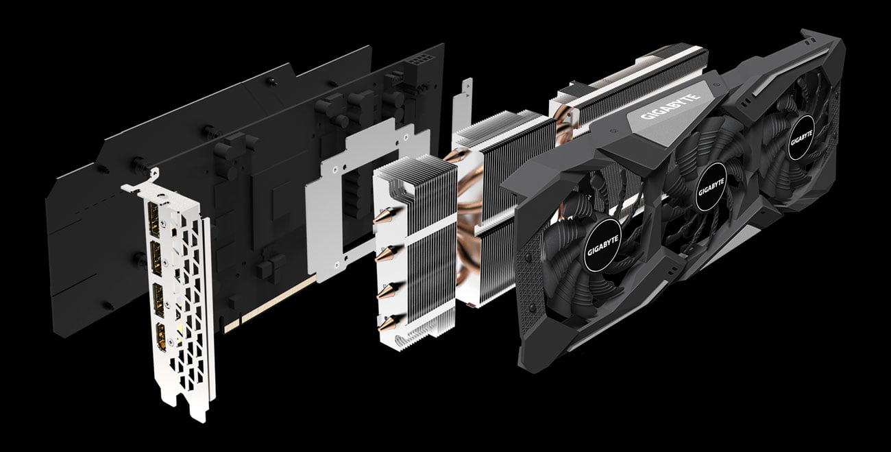 Gigabyte Radeon RX 5600 XT GAMING OC - Chłodzenie