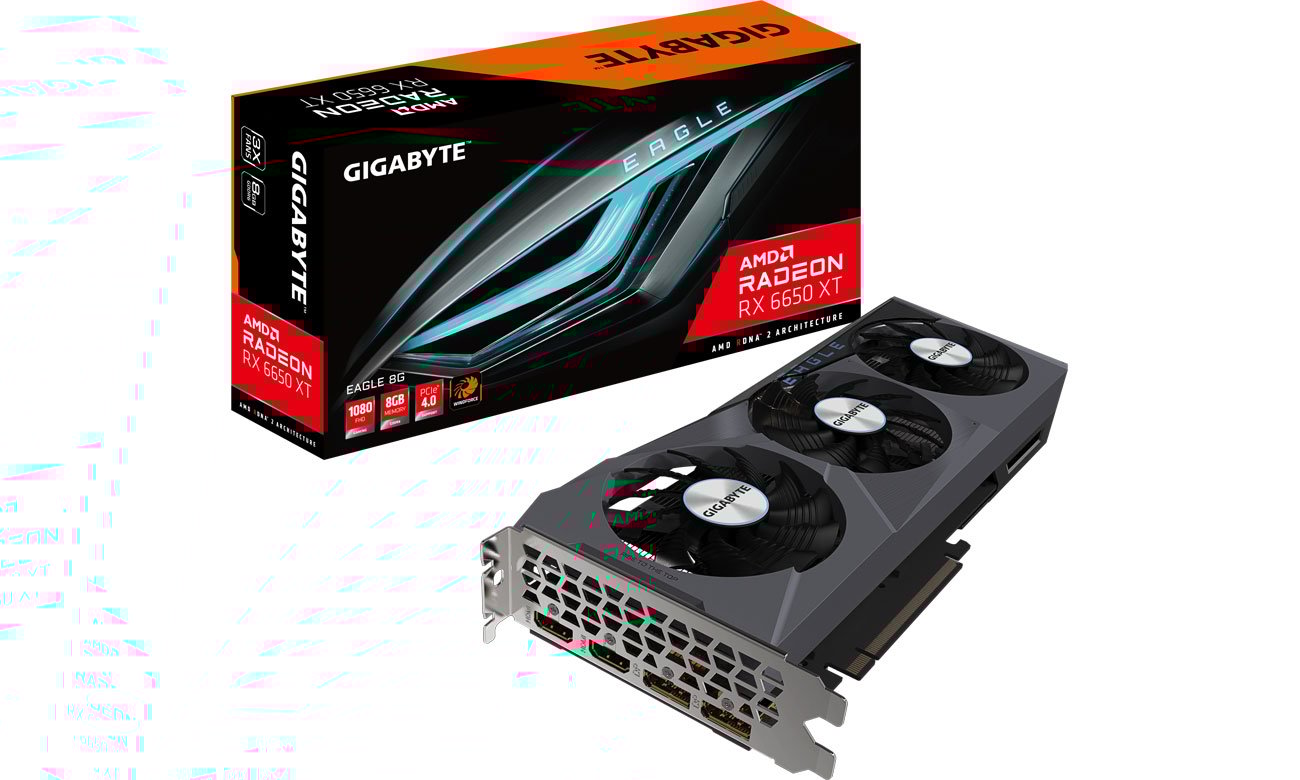 Gigabyte Radeon RX 6650 XT EAGLE 8GB GDDR6