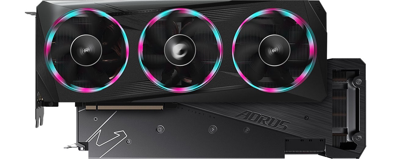 Gigabyte Radeon RX 6750 XT AORUS ELITE chłodzenie
