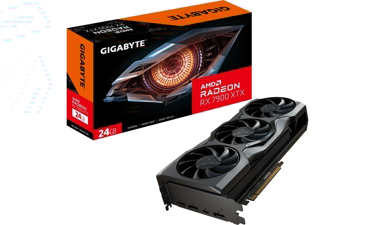 Gigabyte Radeon RX 7900 XTX 24 GB GDDR6 GV-R79XTX-24GC-B
