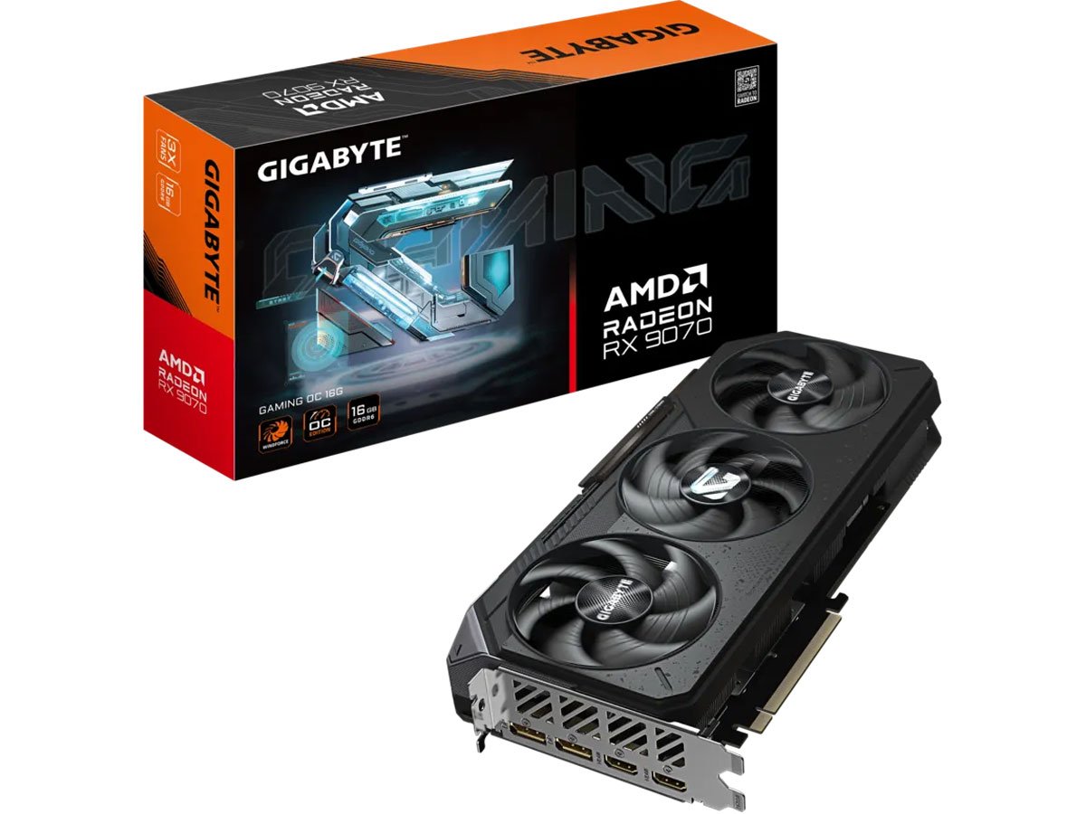 Gigabyte Radeon RX 9070 Gaming OC 16 GB GDDR6