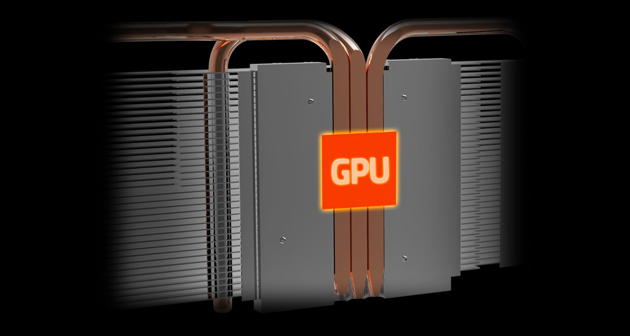 Gigabyte Radeon RX 570 GAMING 4GB GDDR5 ciepłowody