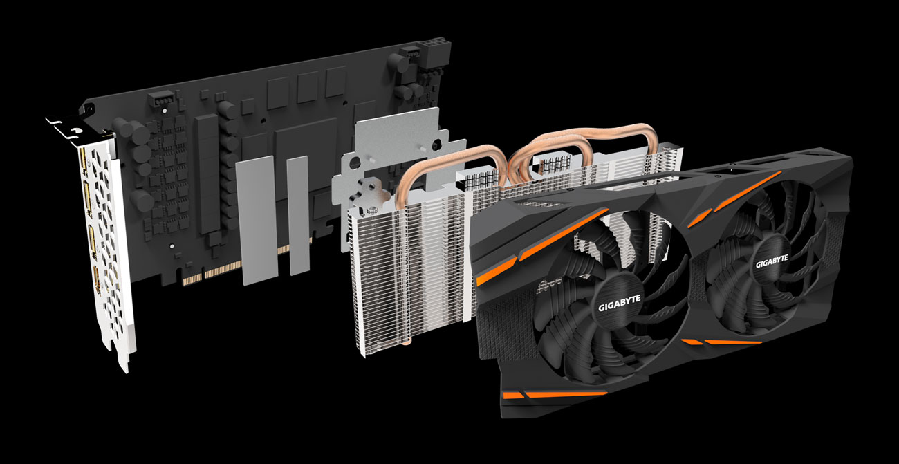 Gigabyte Radeon RX 580 GAMING 8GB rev 2.0