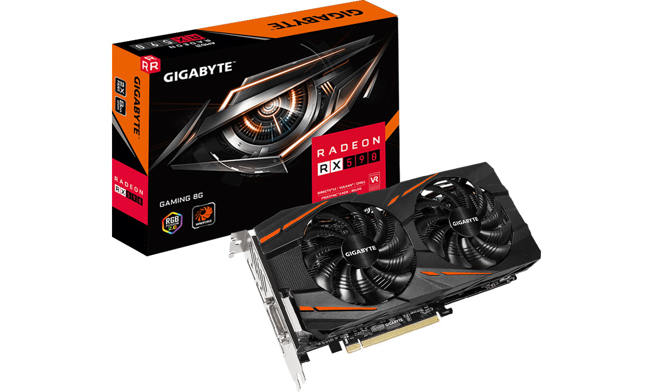 Karta graficzna AMD Gigabyte Radeon RX 590 GAMING 8GB GDDR5 GV-RX590GAMING-8GD