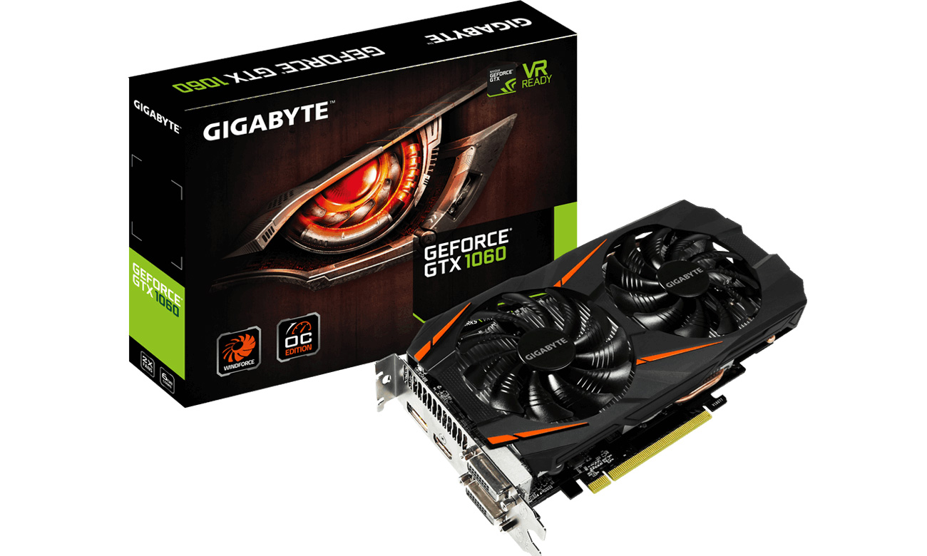 Gigabyte GeForce GTX 1060 WindForce II OC