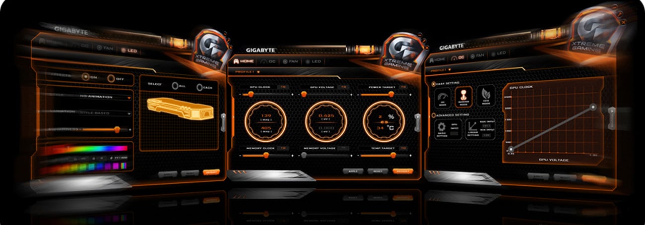 Gigabyte GeForce GTX 1080 Extreme Gaming Premium Pack - GPU Gauntlet Xtreme Engine
