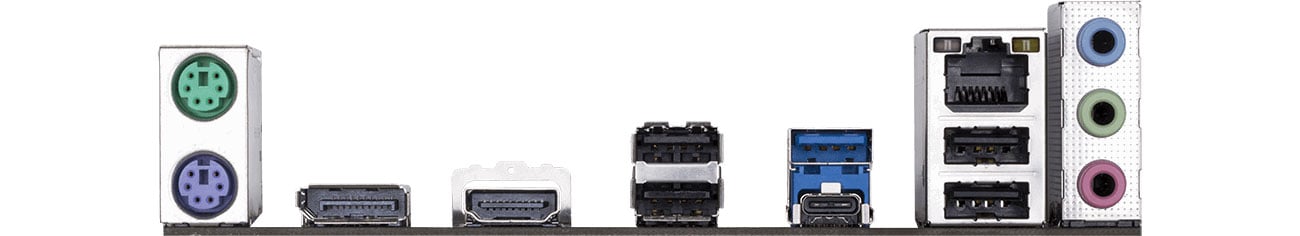 Gigabyte H310M A 2.0 - Złącza