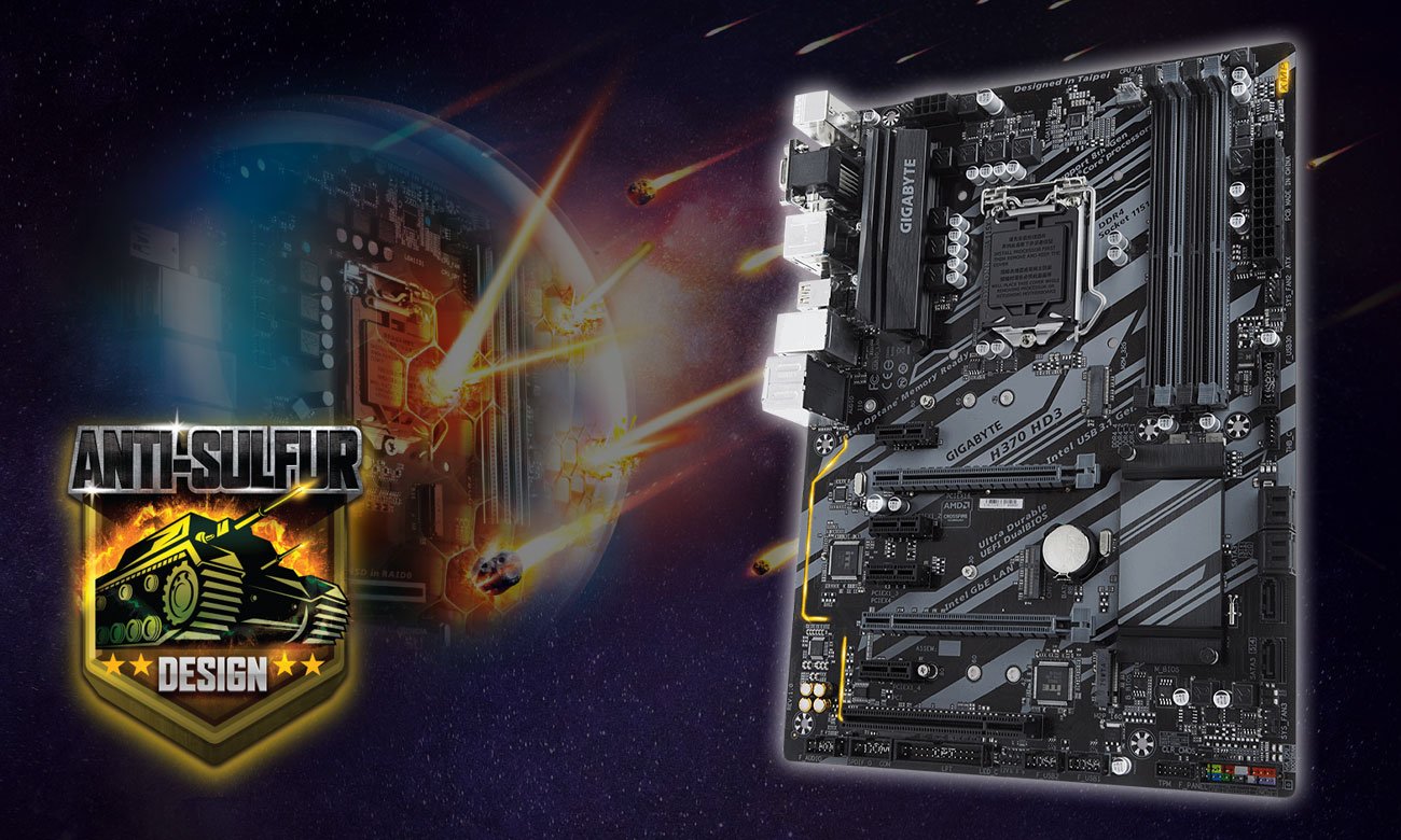 Gigabyte H370 HD3 Bezpieczeństwo