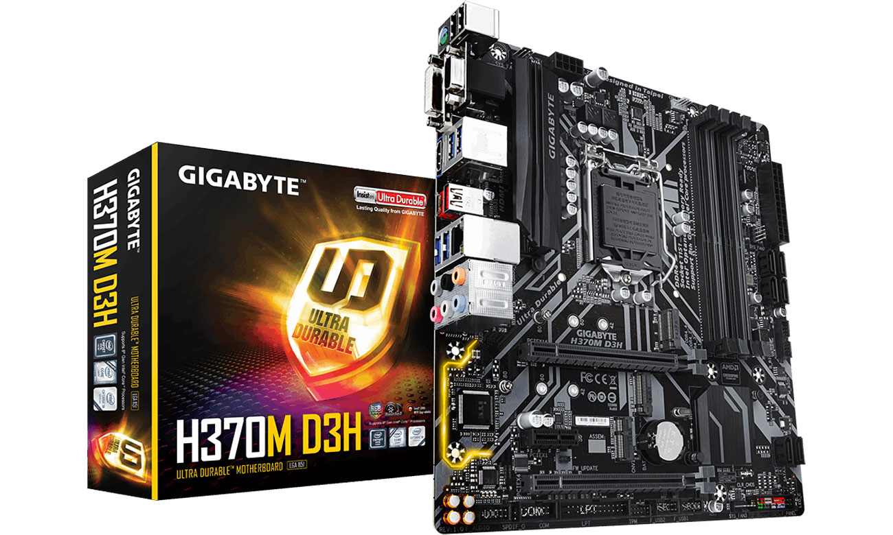 Płyta główna Socket 1151 Gigabyte H370M D3H