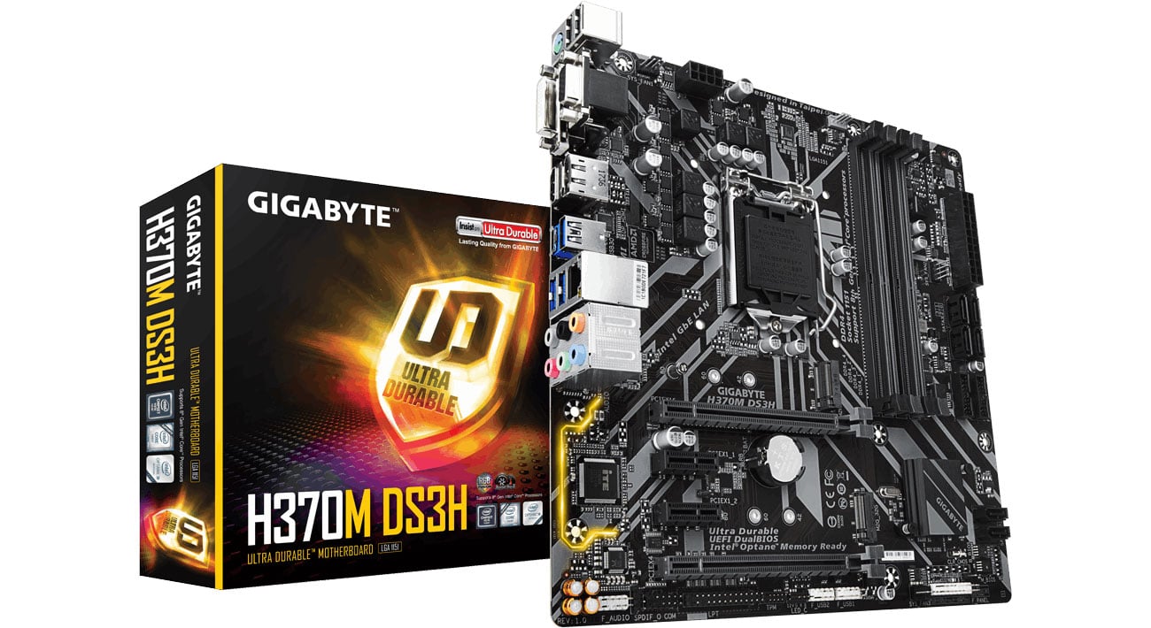 Płyta główna Socket 1151 Gigabyte H370M DS3H