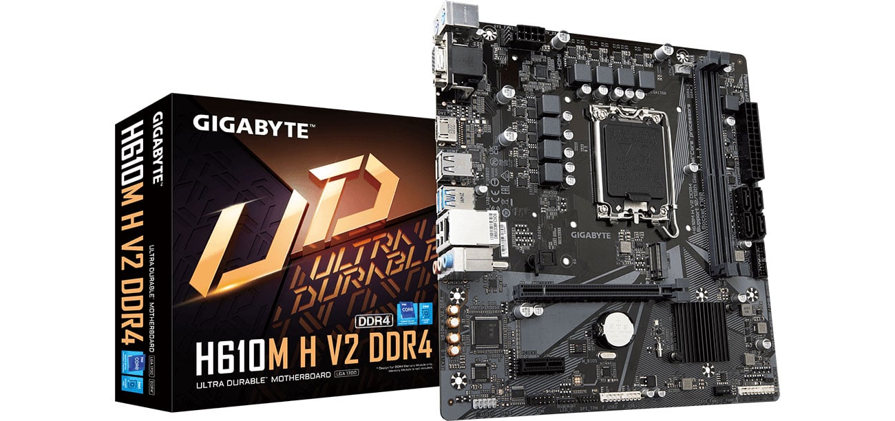 Gigabyte H610M H V2 DDR4 płyta główna