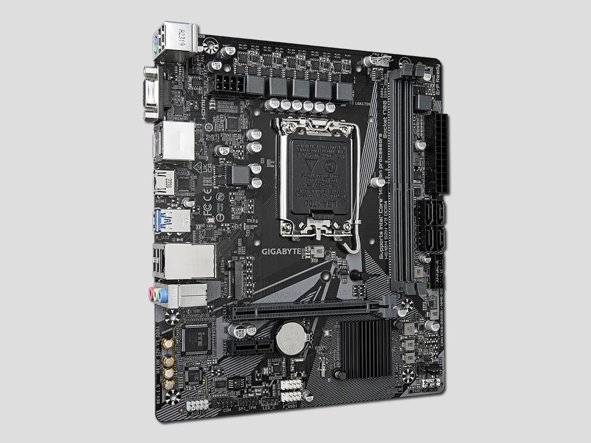 Gigabyte H610M S2H V3 DDR4 Anschlüsse