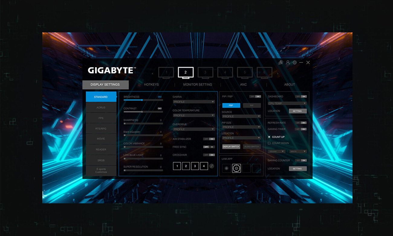 Monitor dla graczy Gigabyte M27F