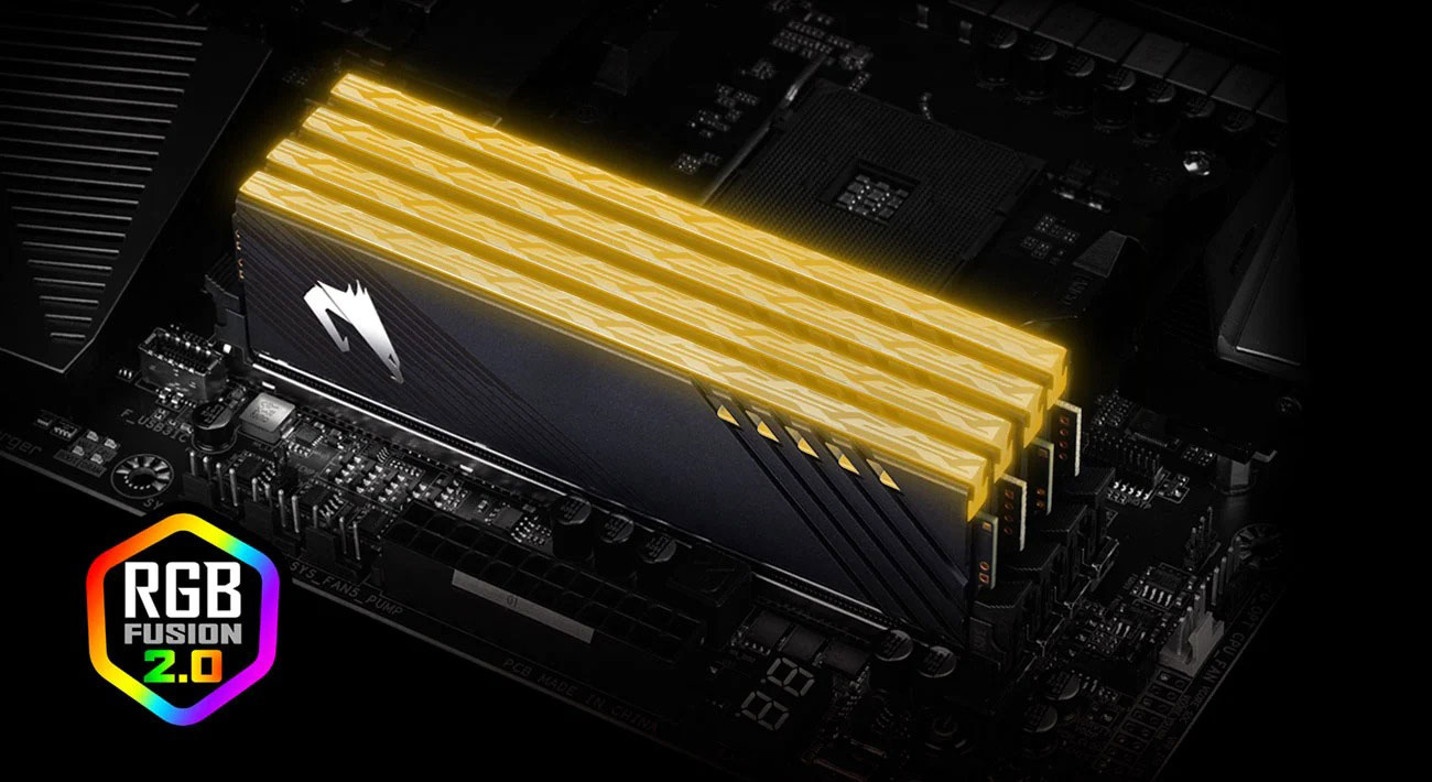 Gigabyte 16GB (2x8GB) 3733MHz CL18 Aorus RGB - Pamięci RAM