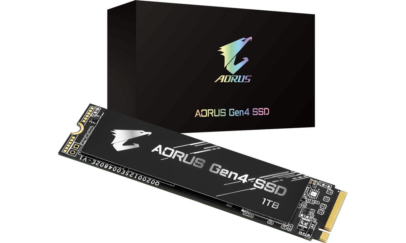 Dysk SSD Gigabyte 1TB M.2 PCIe Gen4 NVMe AORUS GP-AG41TB