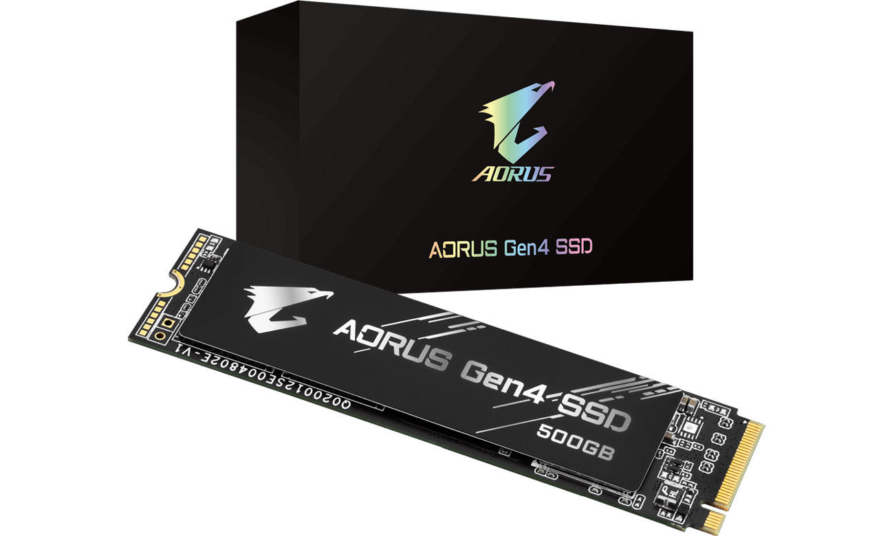 Dysk SSD Gigabyte 500GB M.2 PCIe Gen4 NVMe AORUS GP-AG4500G