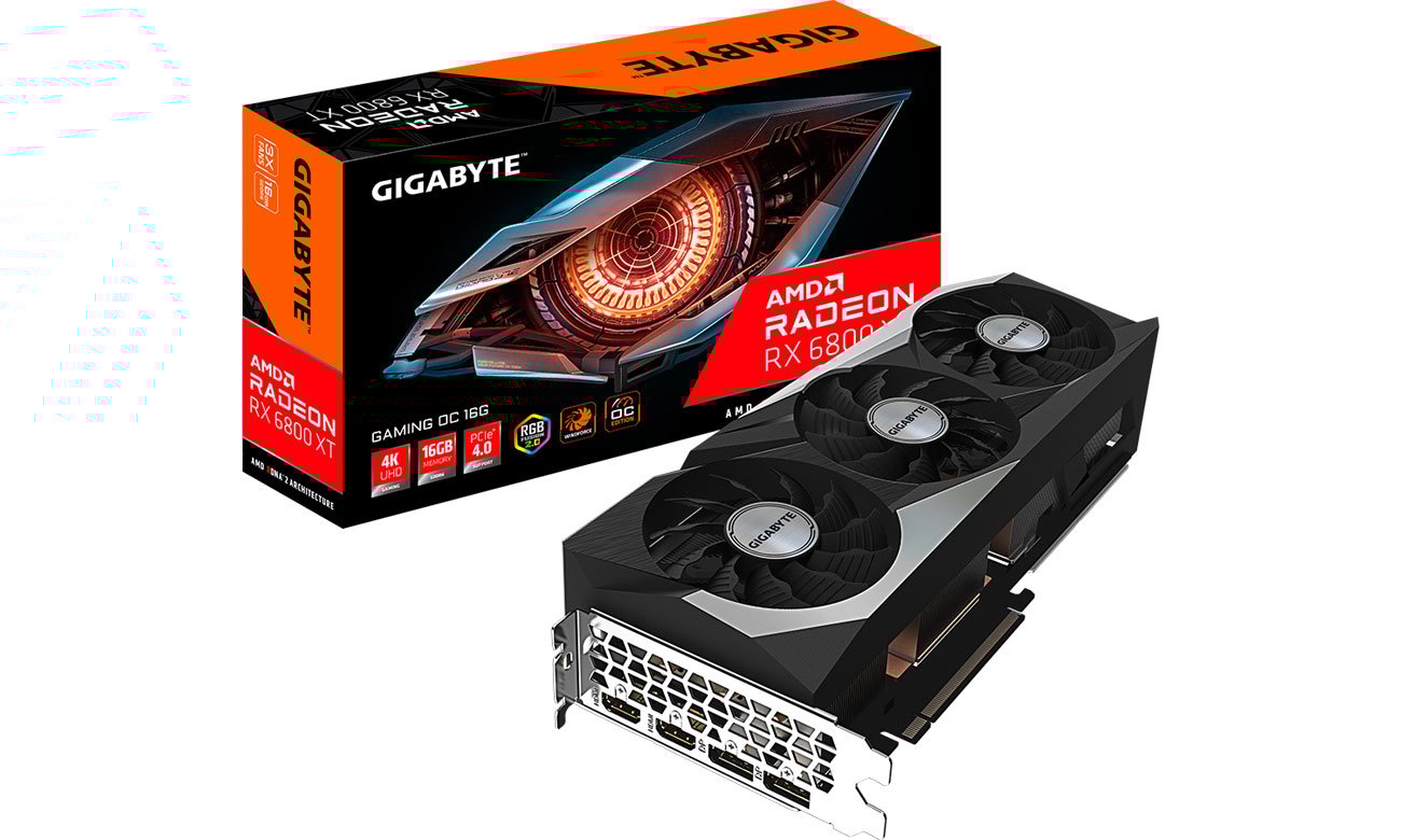 Karta graficzna AMD Gigabyte Radeon RX 6800 XT GAMING OC 16GB GDDR6 R68XTGAMING OC-16GD