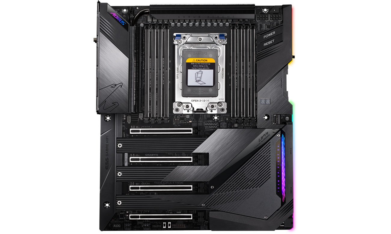 Gigabyte TRX40 AORUS XTREME Chłodzenie