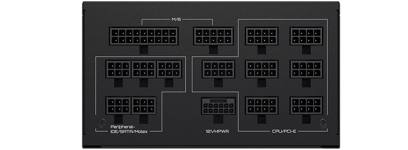 Gigabyte UD1300GM okablowanie