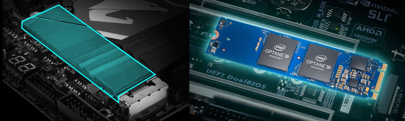 Gigabyte X299 AORUS ULTRA GAMING NVMe M.2, Intel Optane