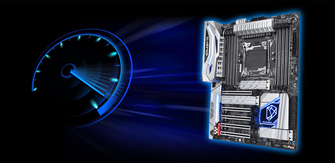 Gigabyte X299 DESIGNARE EX Wydajność