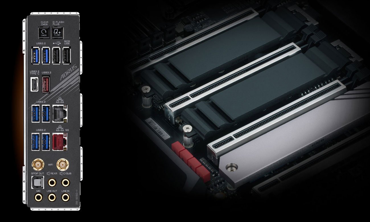 Gigabyte X299X AORUS MASTER - USB, M.2