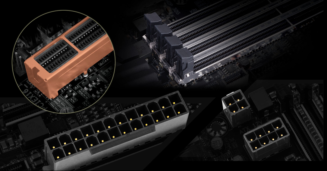 Gigabyte X399 AORUS Gaming 7 Zabezpieczenia