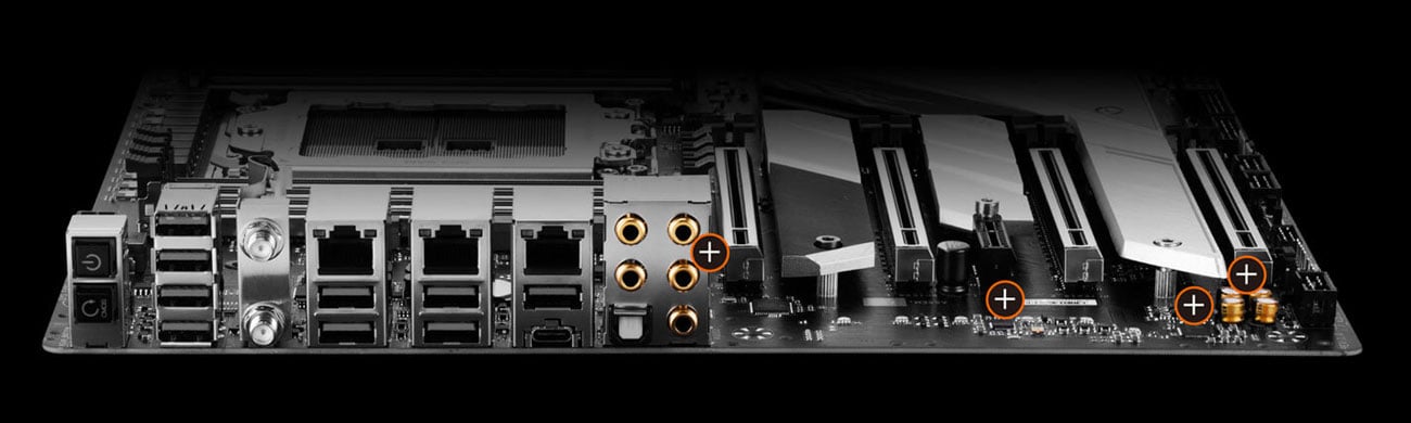 Gigabyte X399 AORUS XTREME Audio dźwięk