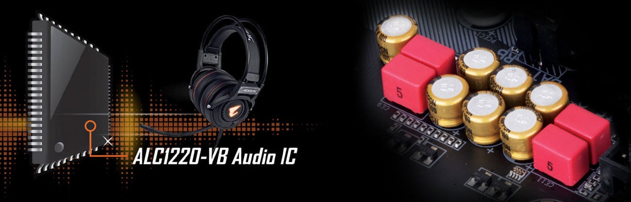 Gigabyte X470 AORUS GAMING 5 Audio Realtek ALC1220-VB
