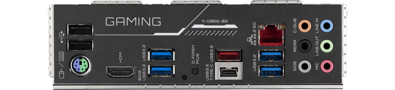 Gigabyte X570S GAMING X Porty