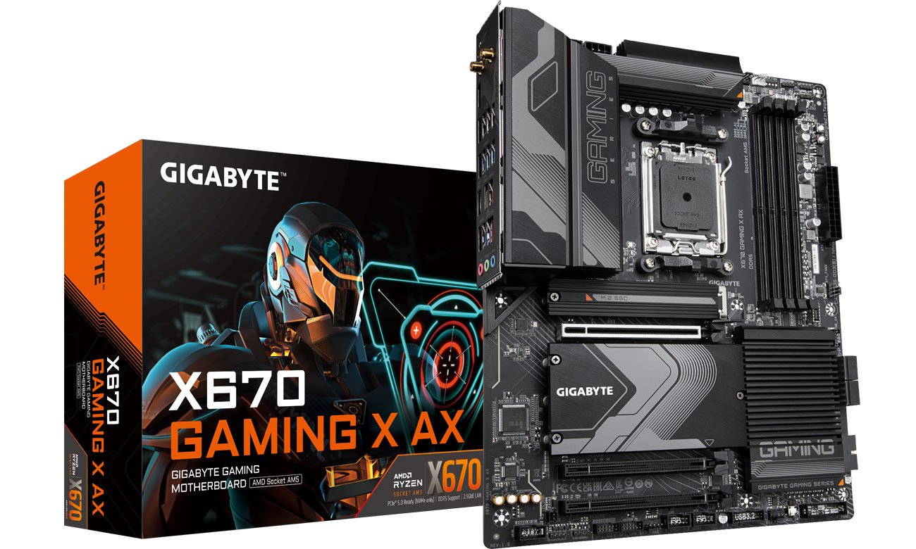 Материнська плата Gigabyte X670 Gaming X AX в коробці