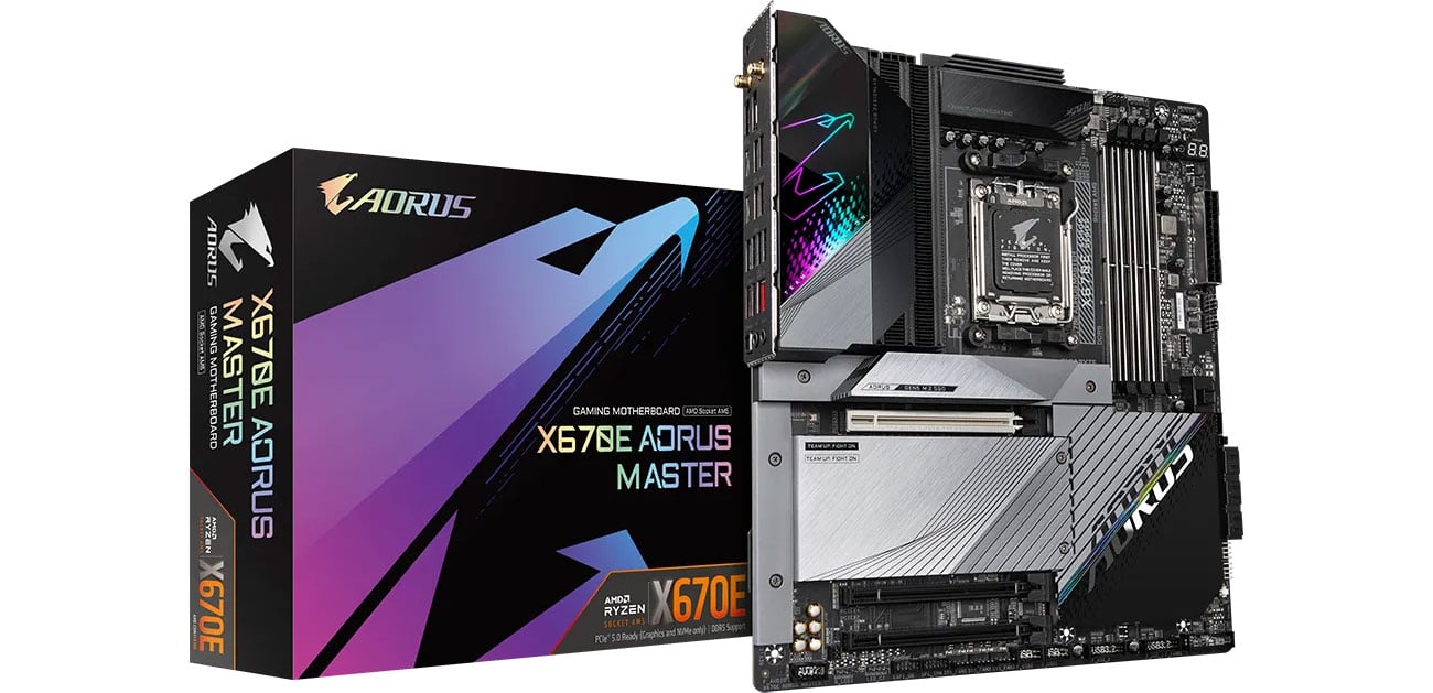 Gigabyte X670E AORUS MASTER Płyta główna box