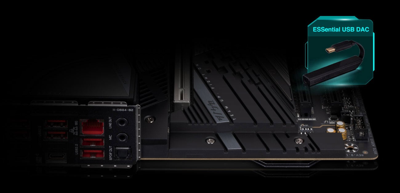 Gigabyte X670E AORUS XTREME Audio
