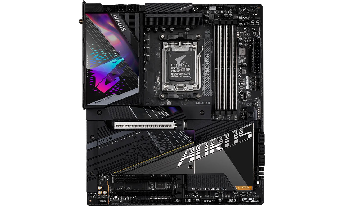 Gigabyte X670E AORUS XTREME Chłodzenie
