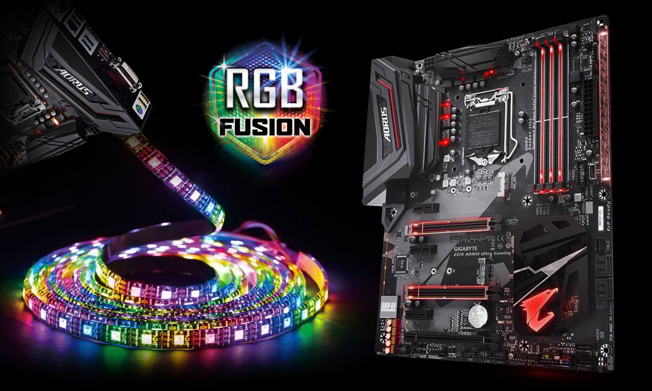 Gigabyte Z370 AORUS Ultra Gaming RGB Fusion