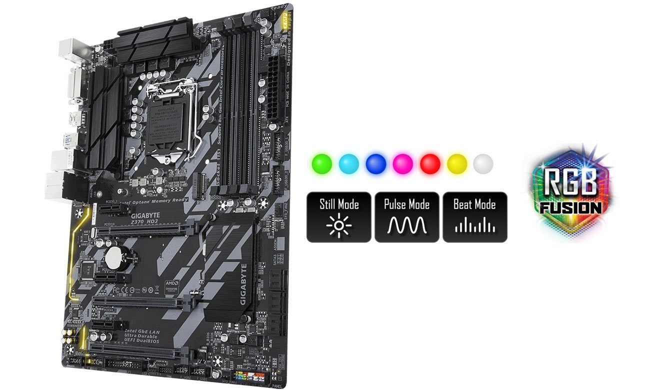 Gigabyte Z370 HD3 RGB