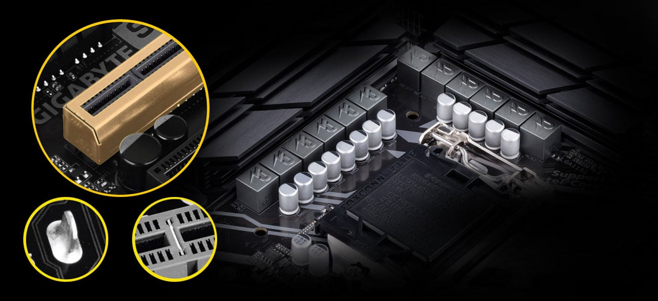 Gigabyte Z390 UD Wytrzymałość Ultra Durable