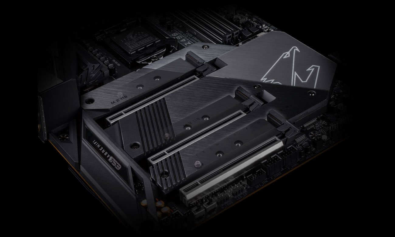Gigabyte Z490 AORUS MASTER - Złącza M.2