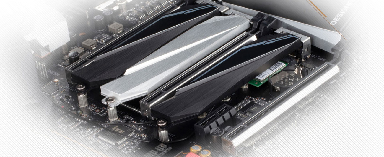 Gigabyte Z490 VISION D - Złącza M.2