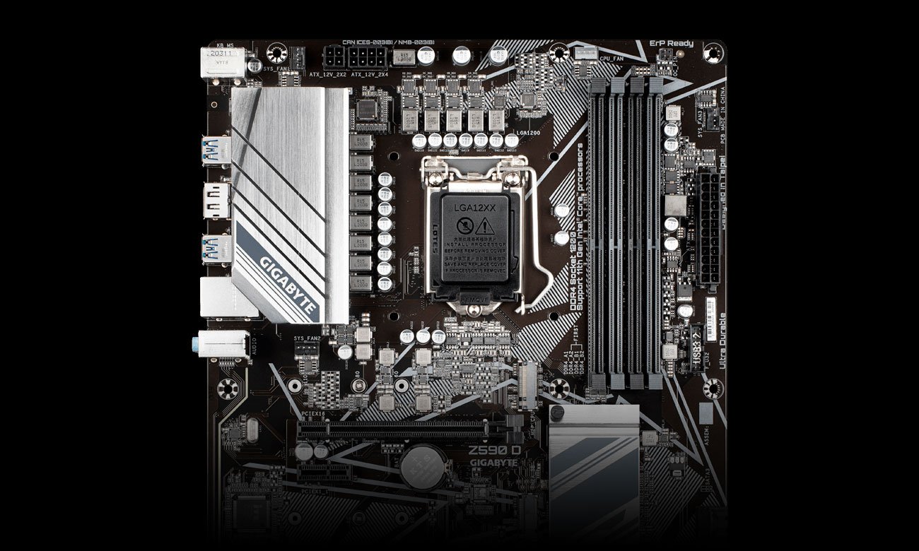 Gigabyte Z590 D - Zasilanie
