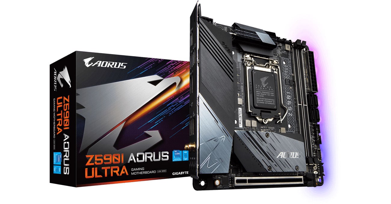 Płyta główna Socket 1200 Gigabyte Z590I AORUS ULTRA