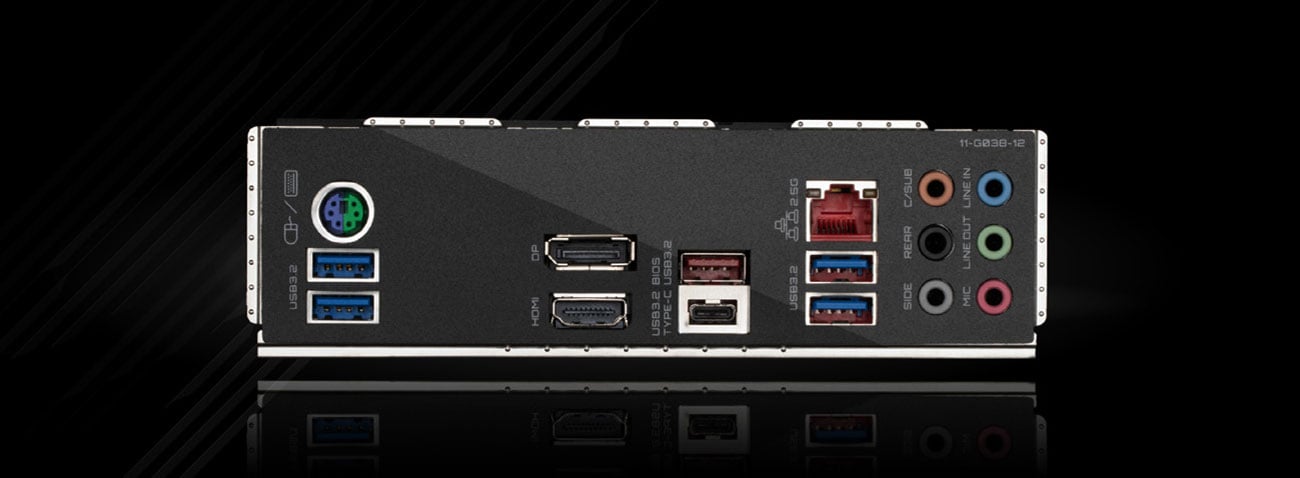Gigabyte Z590M GAMING X - Złącza