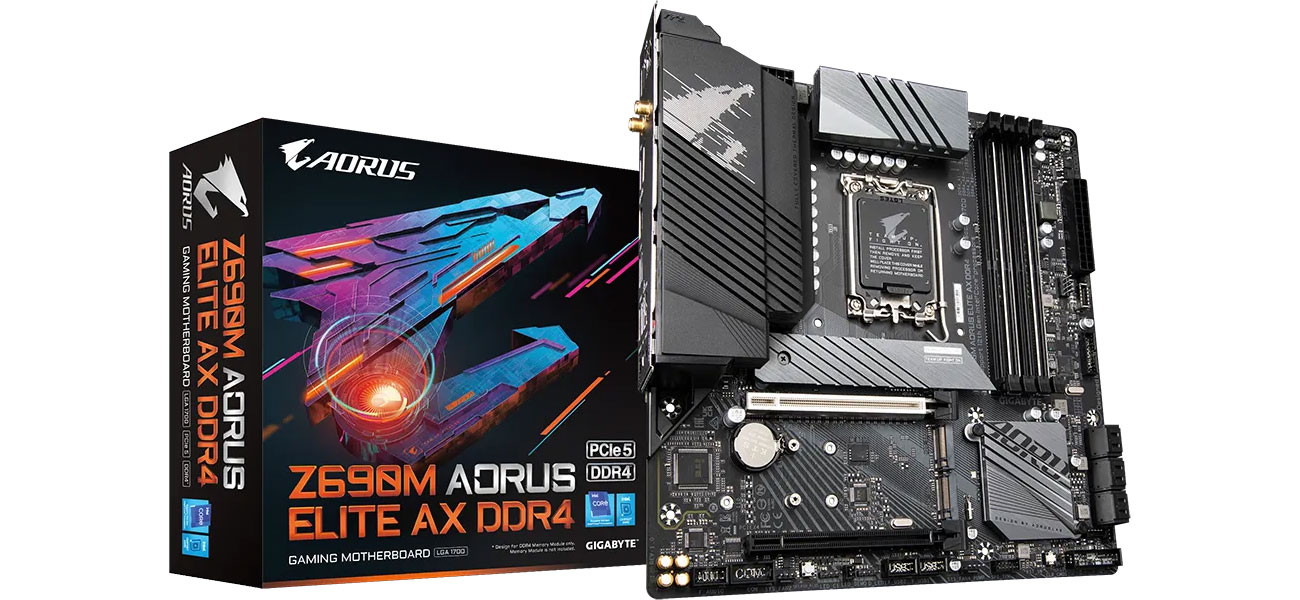 Gigabyte Z690M AORUS ELITE AX DDR4