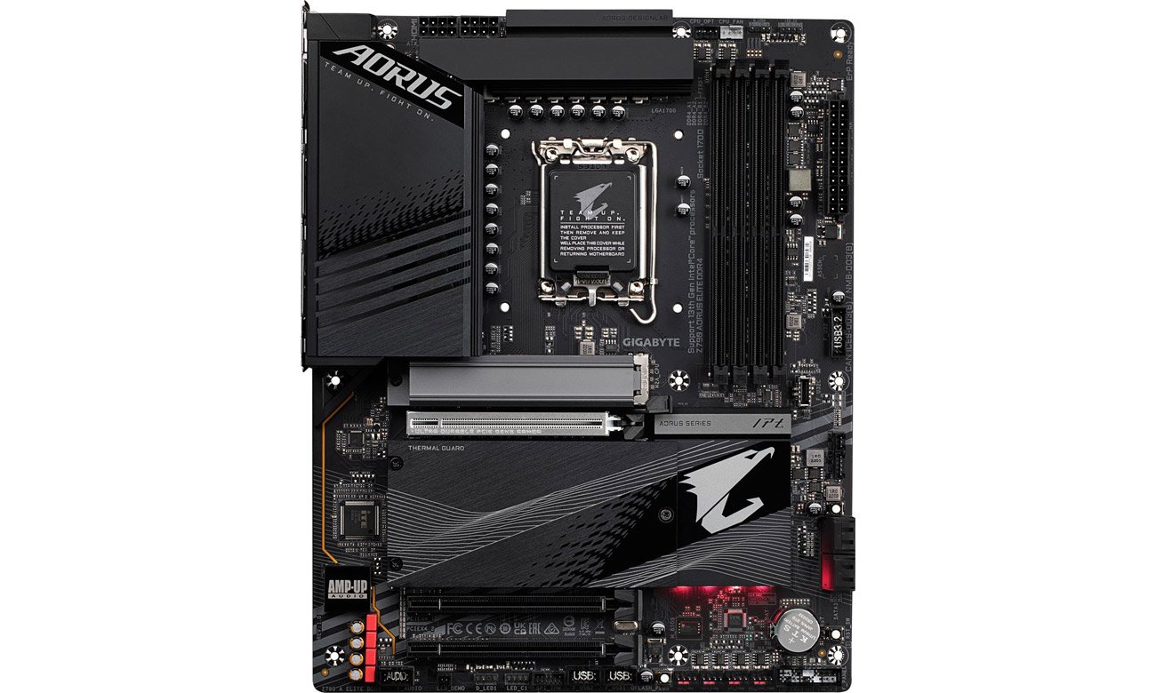 Gigabyte Z790 AORUS ELITE AX Chłodzenie