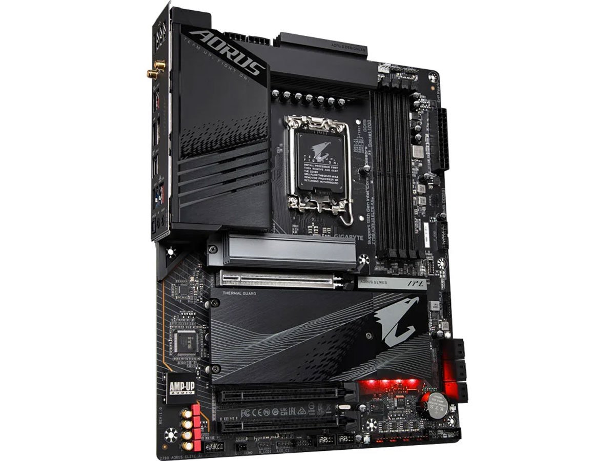 Gigabyte Z790 AORUS ELITE AX + Intel Core i5-14600KF - Płyty